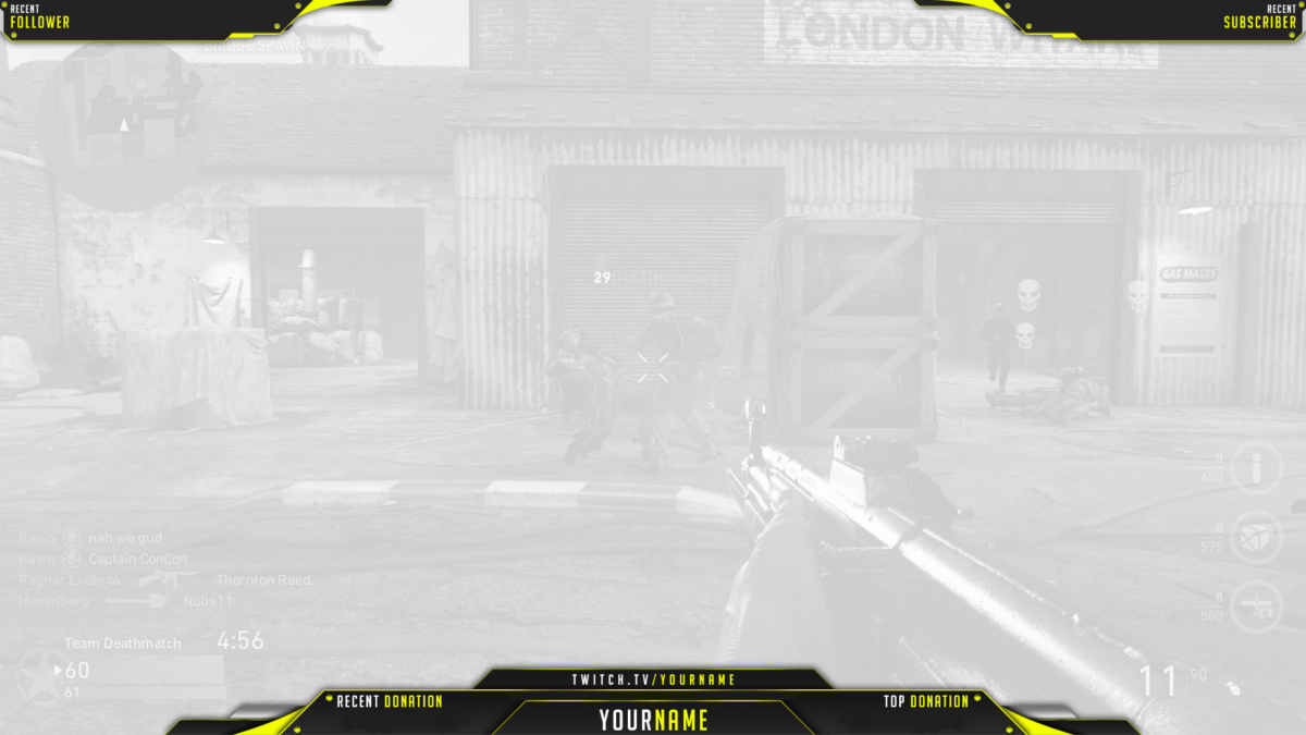 Call of Duty Twitch Overlay Download Call of Duty Twitch Overlay Download
