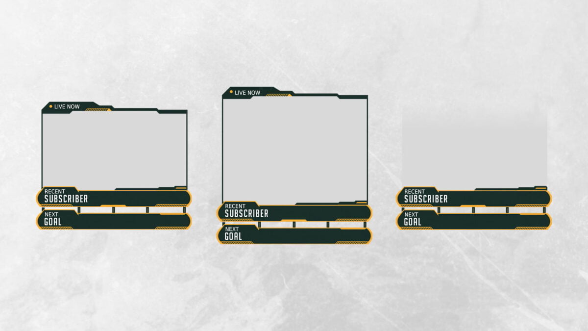 Twitch Facecam border