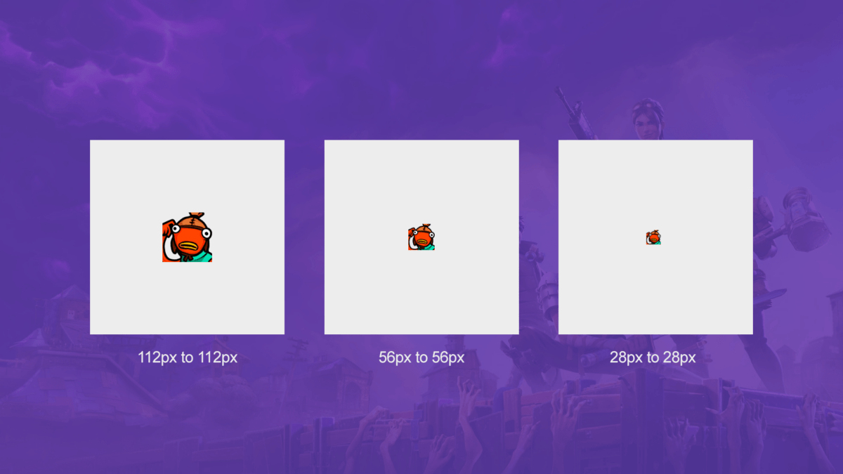 Sub Badget Fortnite for Twitch streams