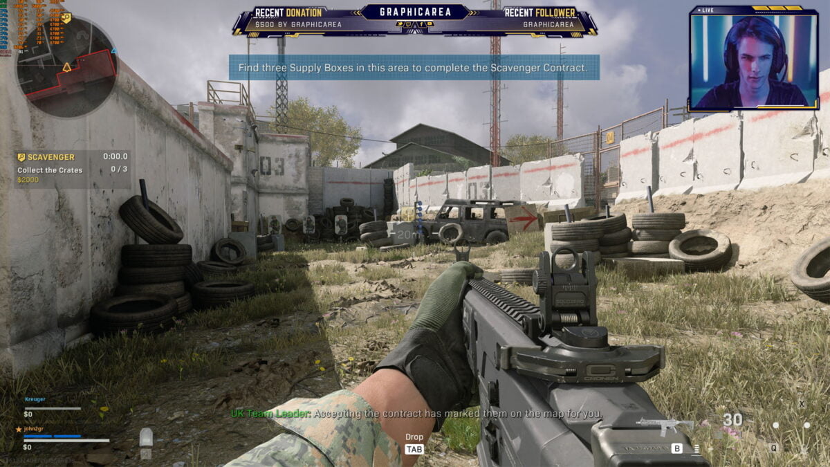 COD Warzone Twitch Overlay Call of Duty Warzone Overlay