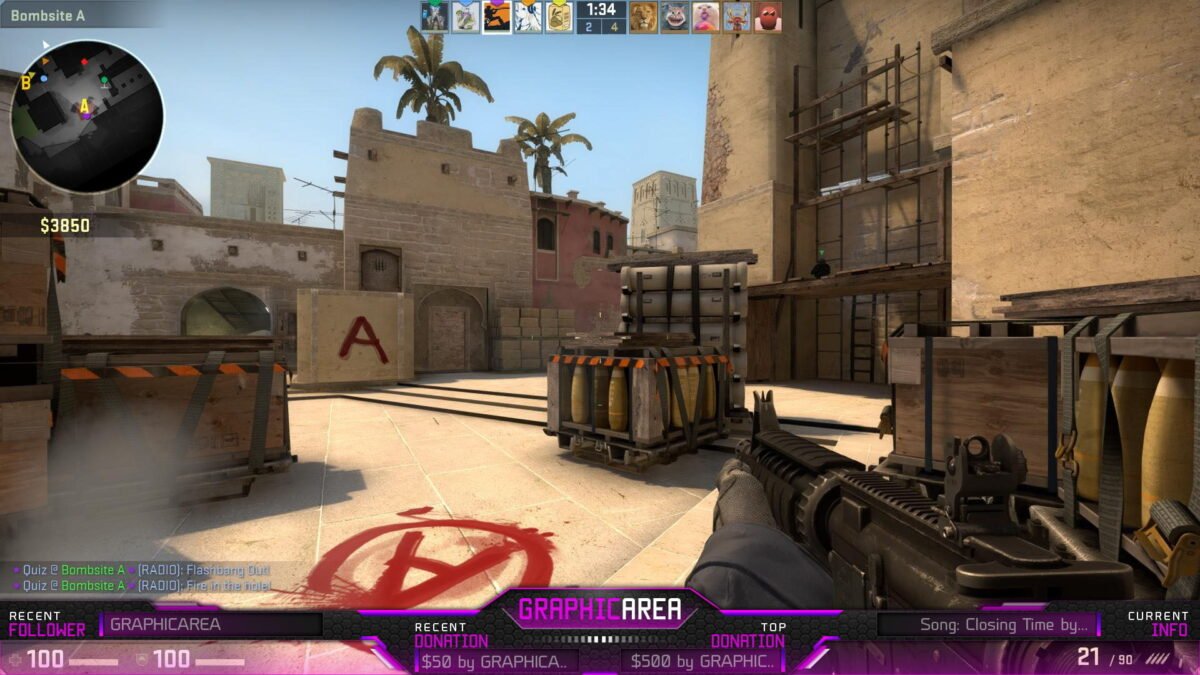 CSGO Twitch Overlay Free CSGO Twitch Overlay