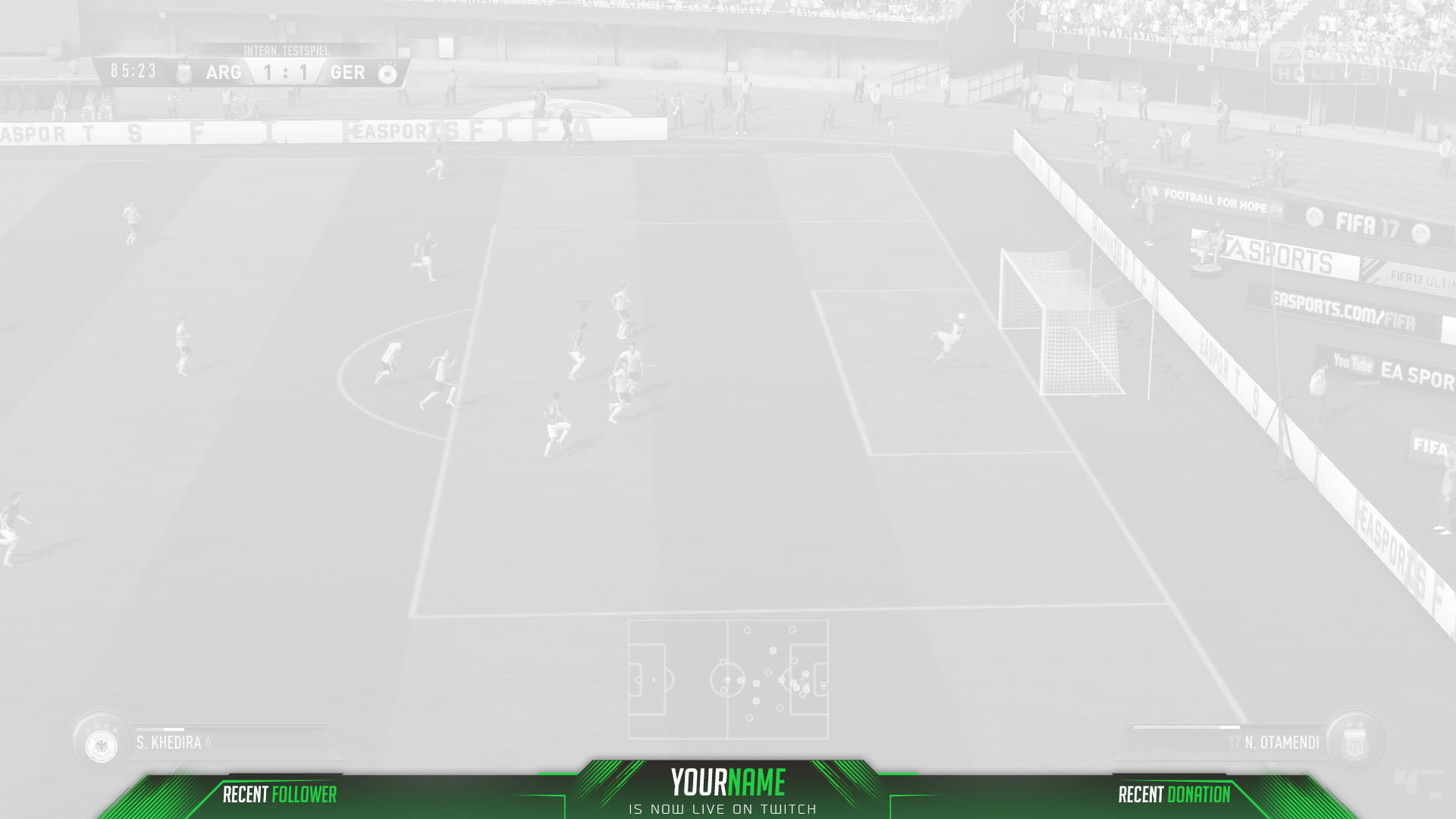 FIFA Stream Overlays for Twitch,  & More