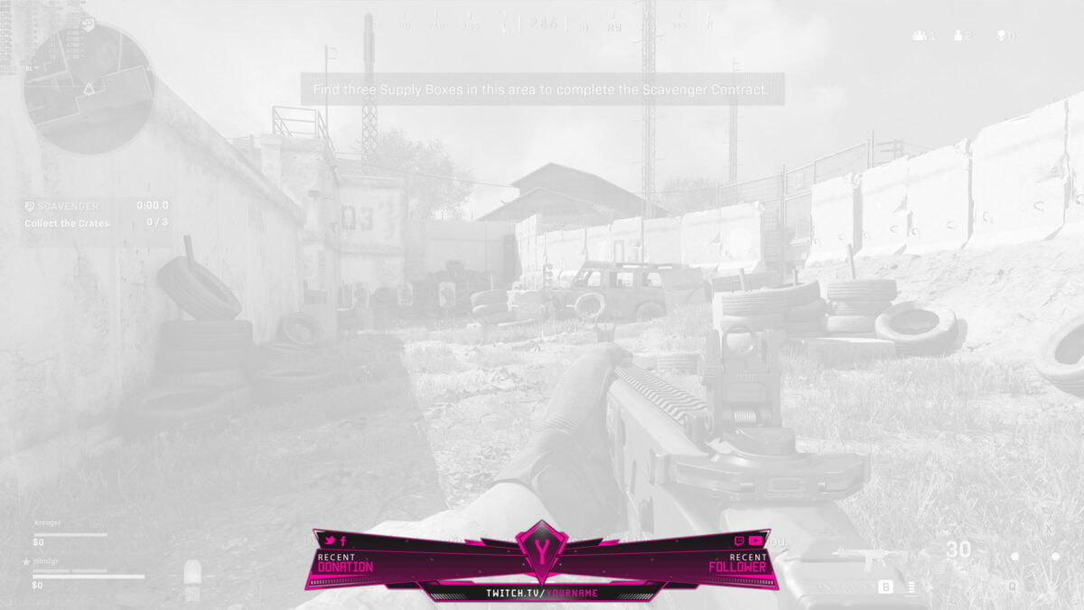 Free Pink Twitch Overlay Free Pink Overlay