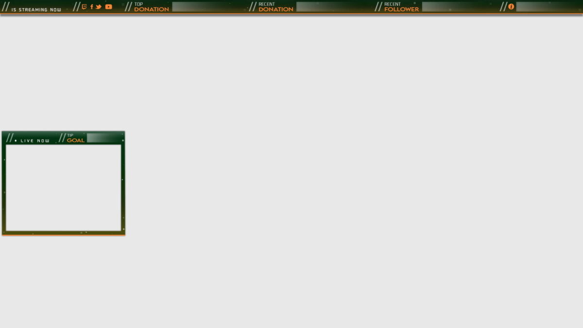 Photoshop Twitch Overlay Template