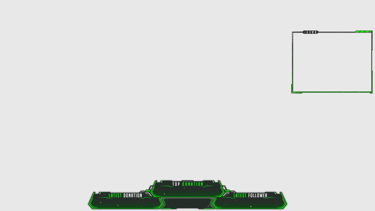 Photoshop Twitch Overlay Template