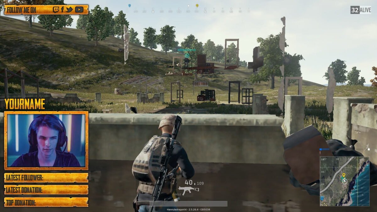Playerunknowns Battleground Overlay OBS Playerunknowns Battleground Overlay OBS