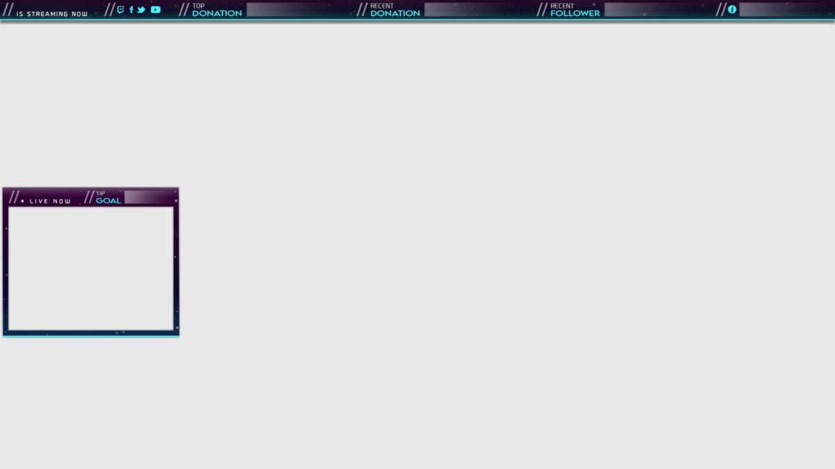 Streamlabs Designs Panels and Overlays