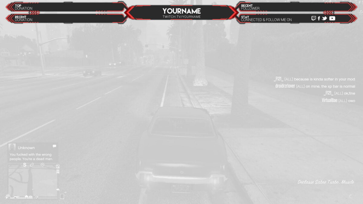 Twitch Overlay GTA 5 Free GTA 5 Twitch Overlay