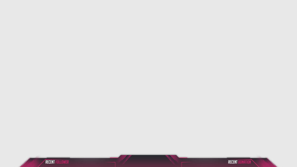 Twitch Overlay Template PNG