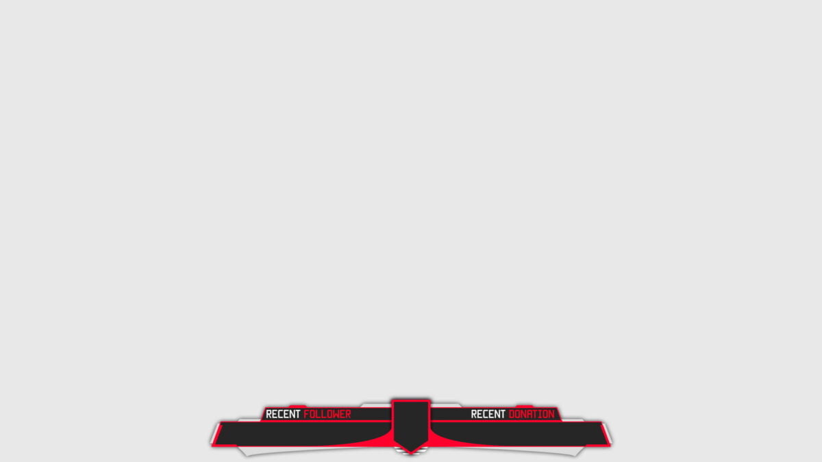 Twitch Template Red