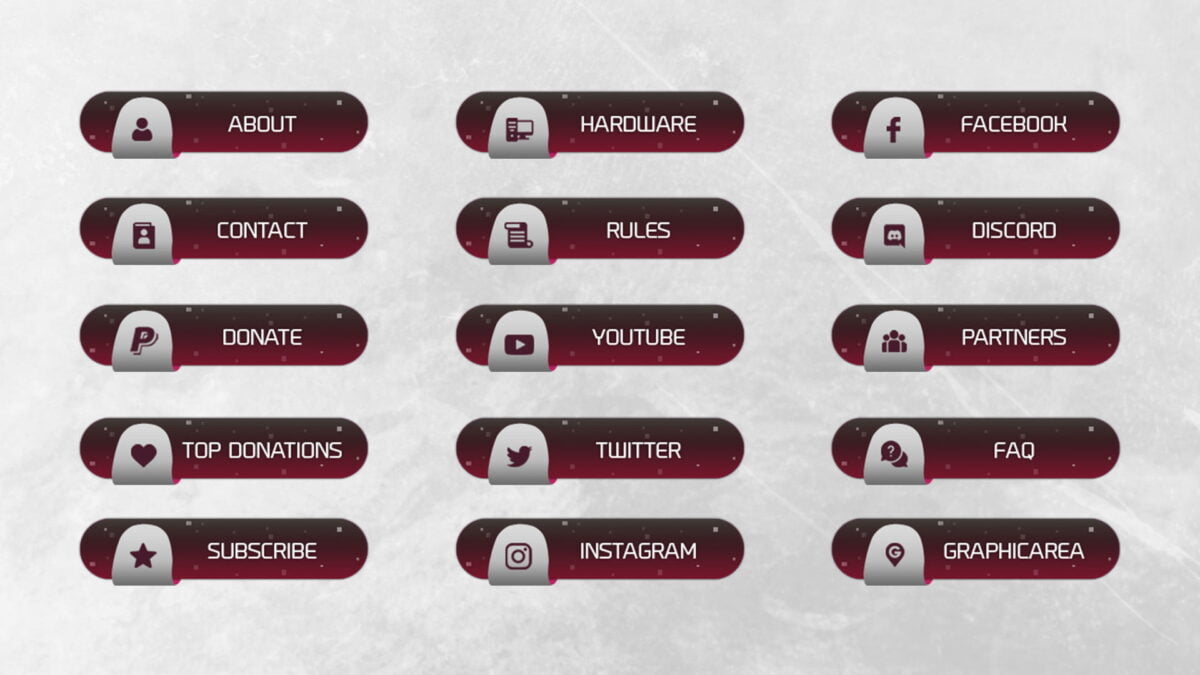 Twitch Buttons Download Twitch Buttons Download