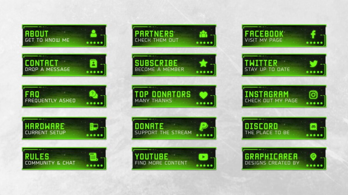 Twitch Buttons Download Twitch Buttons Download