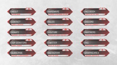 Twitch Panels Apex