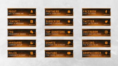 Twitch Panels for Call of Duty