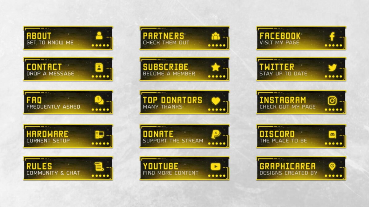 Warzone Twitch Panels Free Warzone Twitch Panels Free