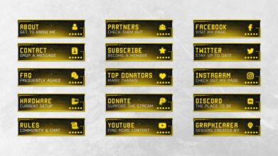 Warzone Twitch Panels Free