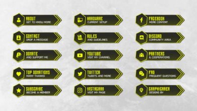 Free Twitch Panels