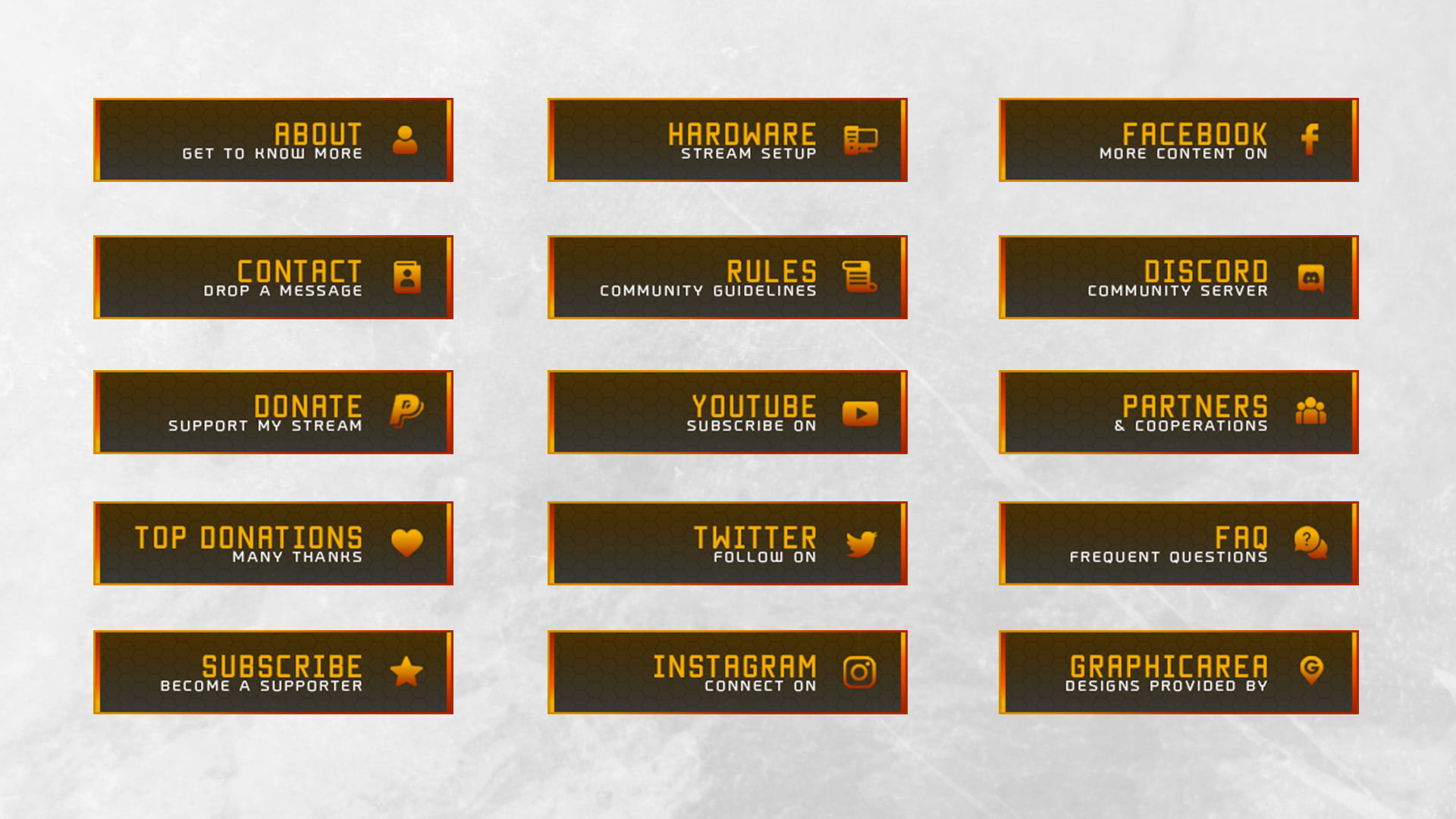 Free Twitch Panels Download PNG