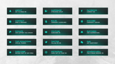 Twitch Panels Template