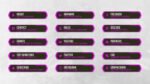Girly Twitch Panels Pink