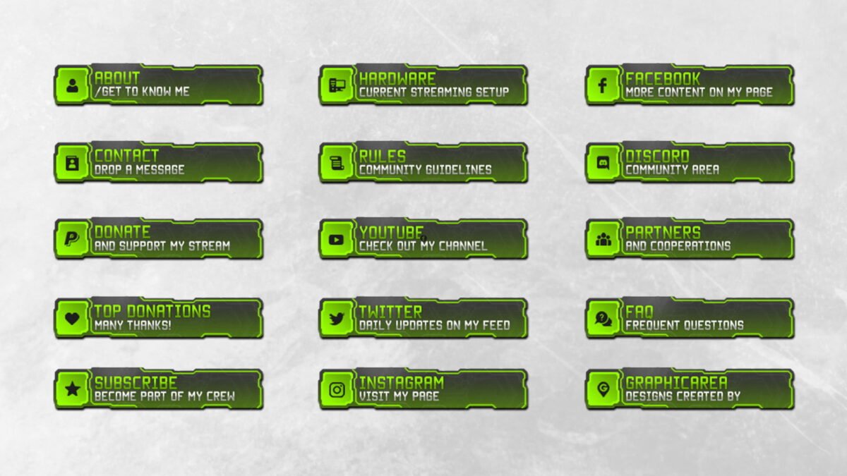 Mixer Buttons Mixer Buttons