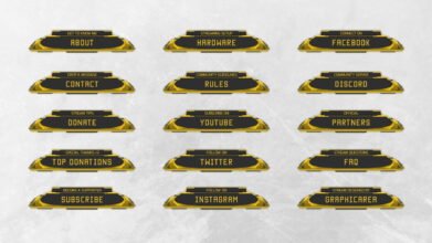 Free PUBG Twitch Panels