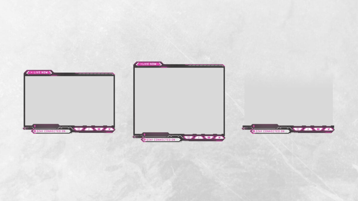 Pink Twitch Facecam Pink Twitch Facecam