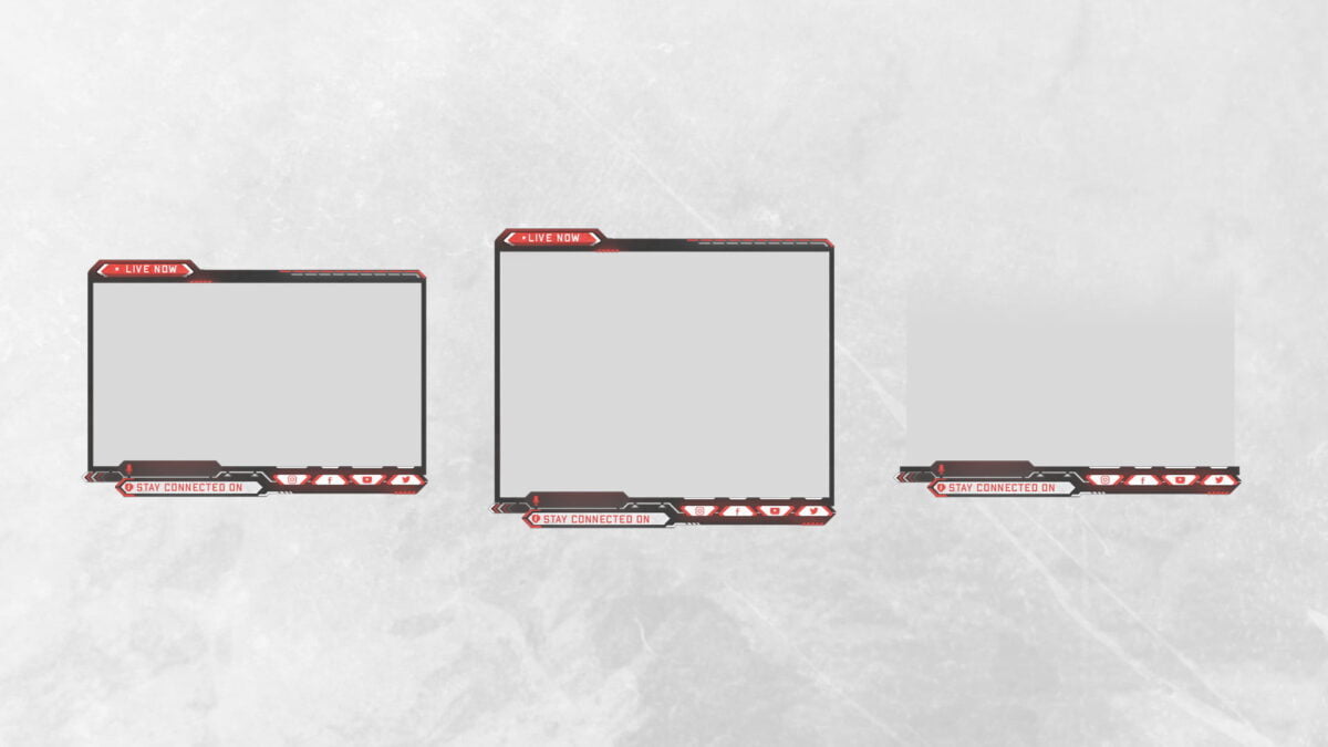Red Twitch Facecam Apex Red Twitch Facecam Apex