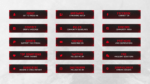 Stream Panels Red