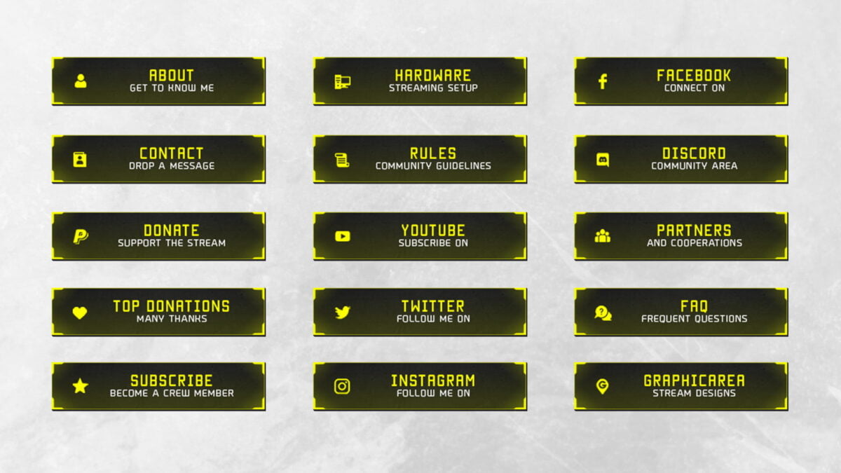 Trilluxe Twitch Panels Free Twitch Panels