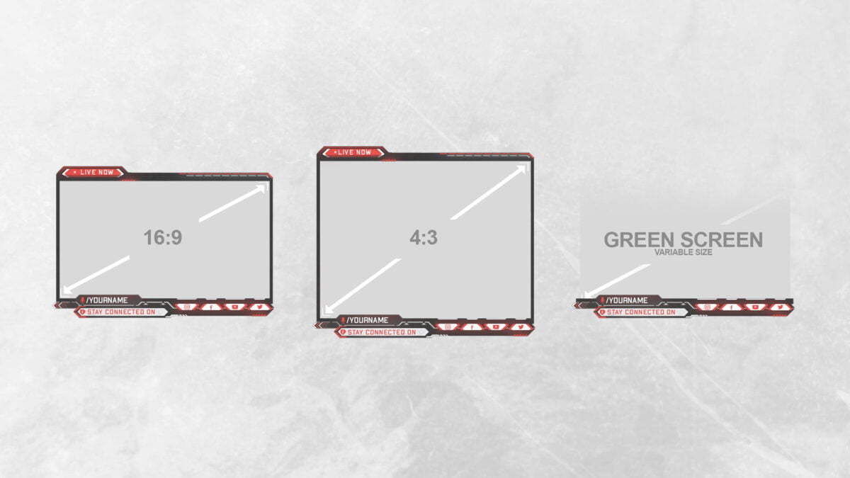 Twitch Facecam Border Facecam Border for Twitch