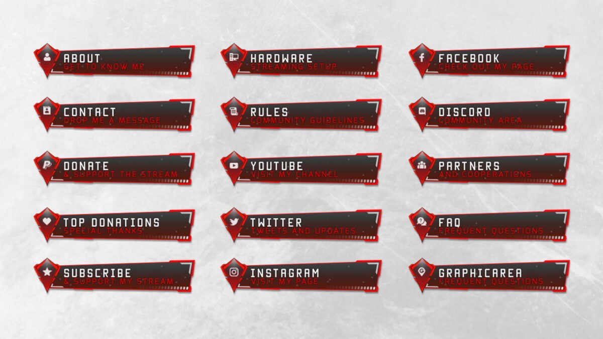 Twitch Kanal Panels Twitch Kanal Panels