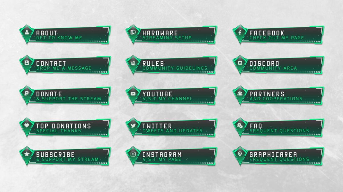 Twitch Panels PNG Files Twitch Panels PNG Files