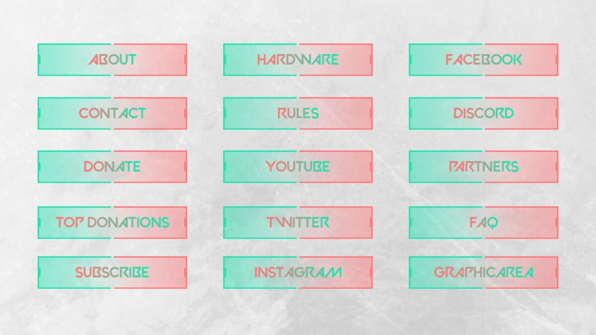 Valorant Twitch Panels Transparent Valorant Twitch Panels