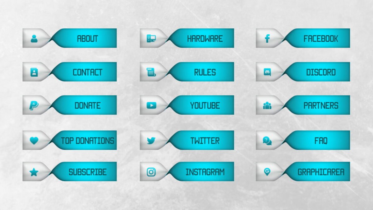 blue twitch panels donate via paypal