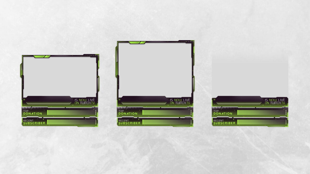 Green Twitch Facecam Twitch Cam PNG