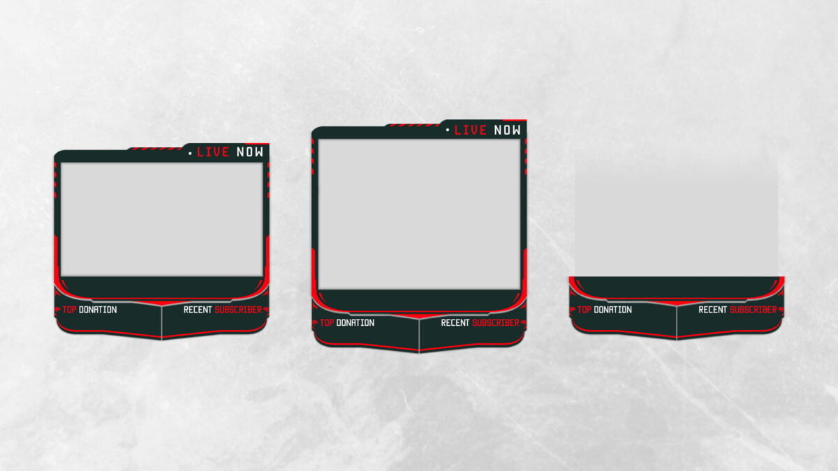 twitch webcam border