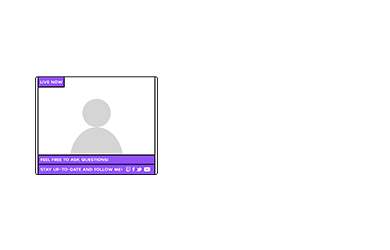 Twitch Facecam Webcam Border Overlay