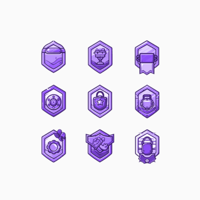 Twitch Badges Purple