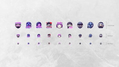 Twitch Emotes Sizes 112 56 28 pixel