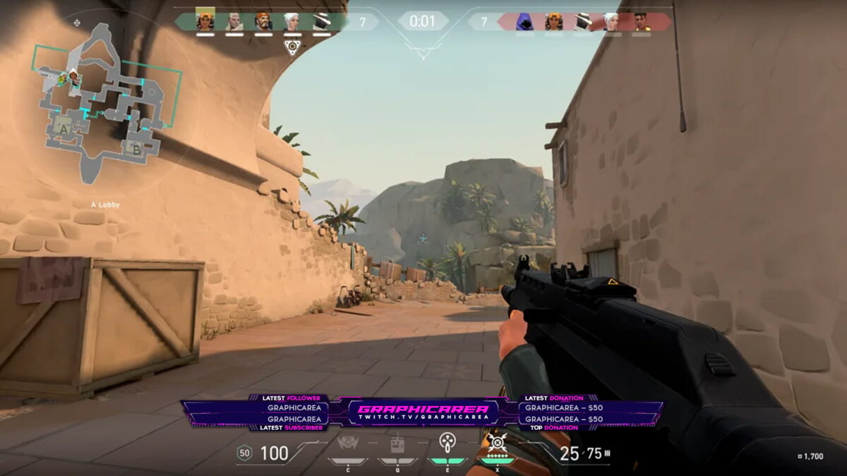 Twitch Overlay Pink for Valorant Download OBS Twitch Overlay Pink for Valorant Download OBS