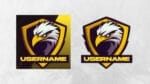 Esports Streamer Logo Download Eagle Yellow