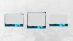 Gaming Facecam Overlay in Blue
