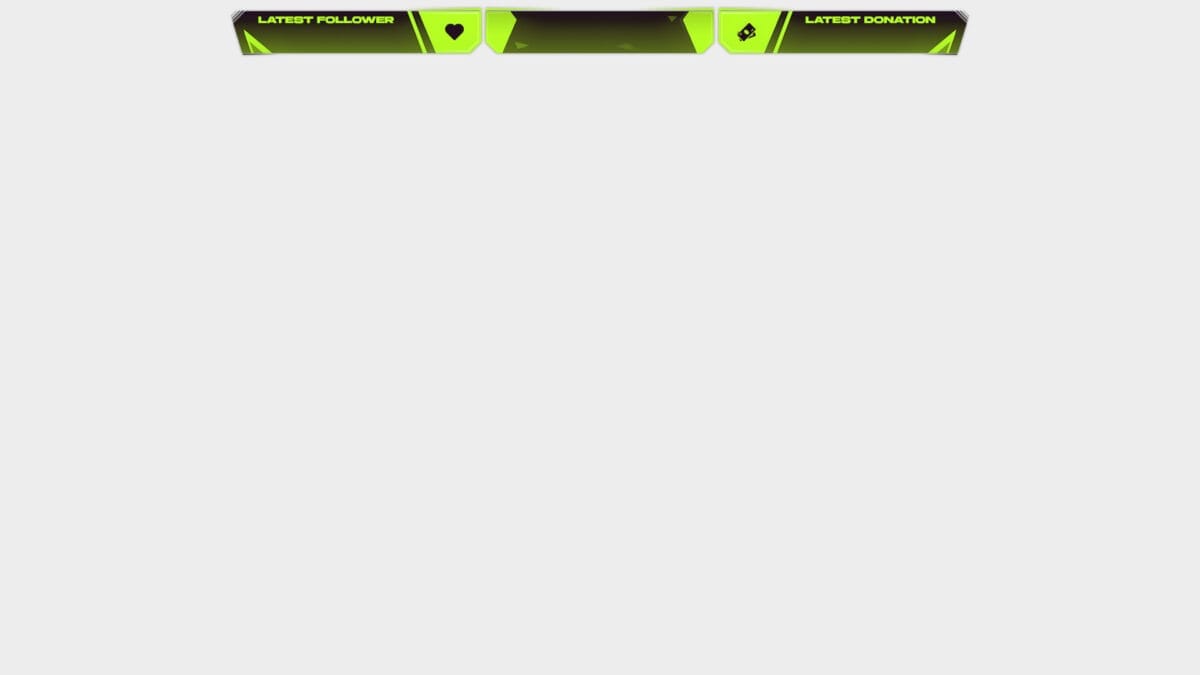 Green Overwatch Stream Overlay Template