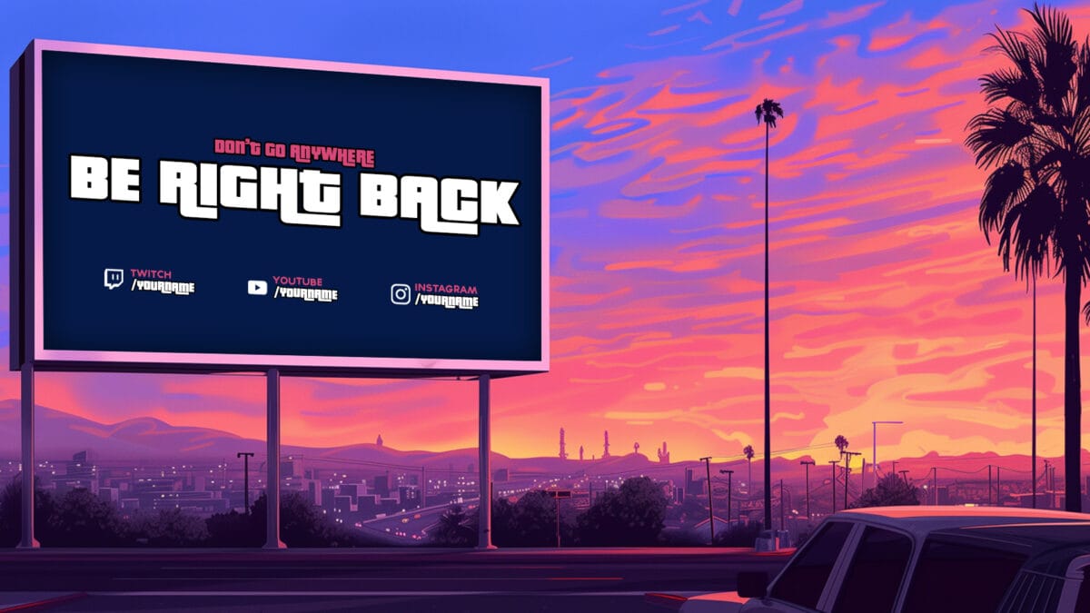 Twitch Be right back screen download Twitch Be right back screen download