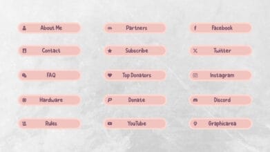 Twitch Banners Pink