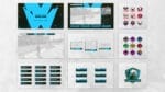 Twitch Design Bundle Blue Download