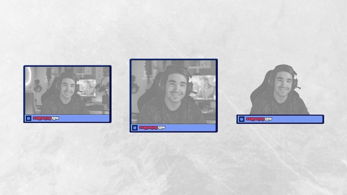 Twitch Facecam Overlay Border Twitch Facecam Overlay Border