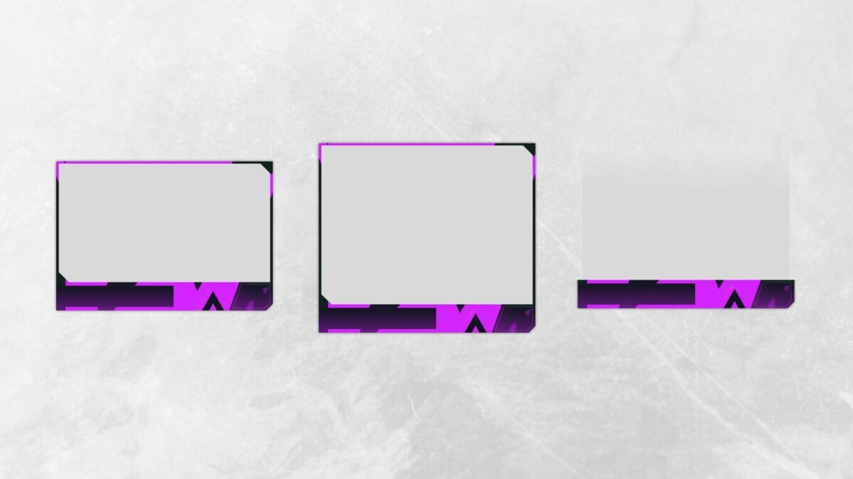 Twitch Frame Download Pink Purple Twitch Frame Download Pink Purple