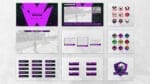 Twitch Overlay Purple Download for Free